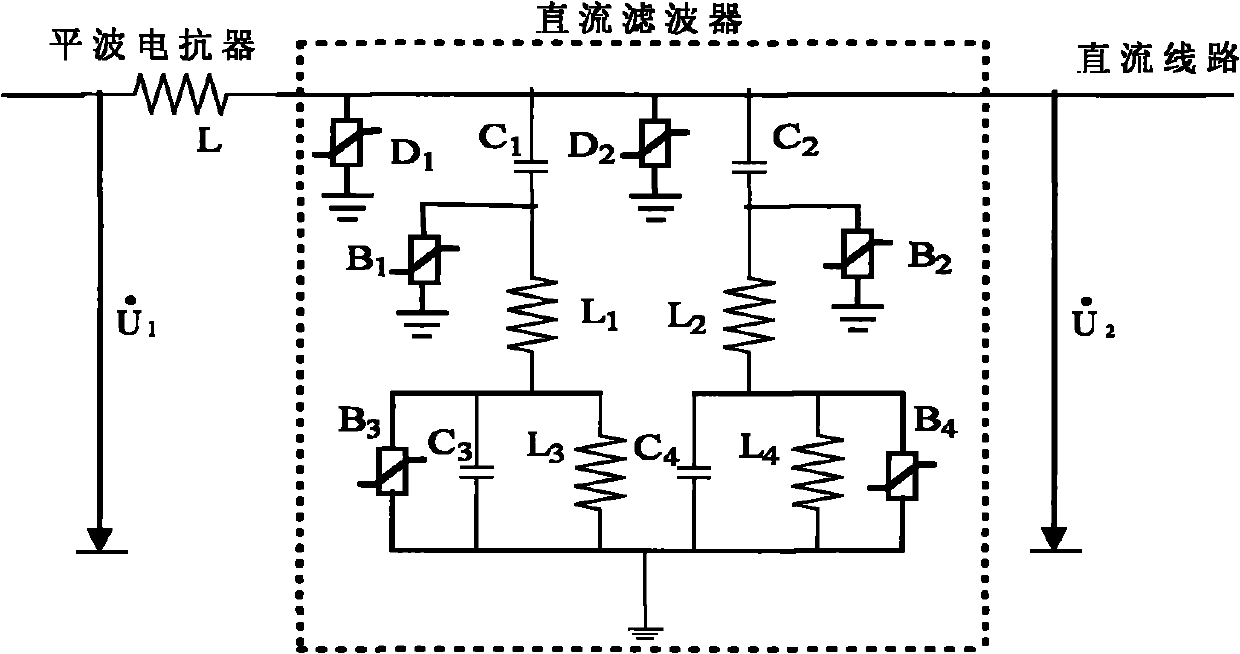 Extra-high voltage direct current line boundary element method adopting polar wave wavelet energy ratio