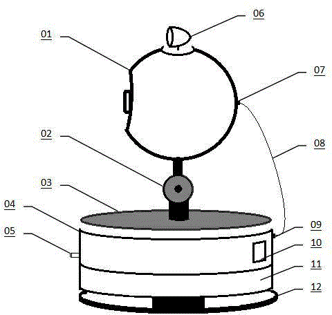 A vehicle-mounted imaging and reversing parking assistance device