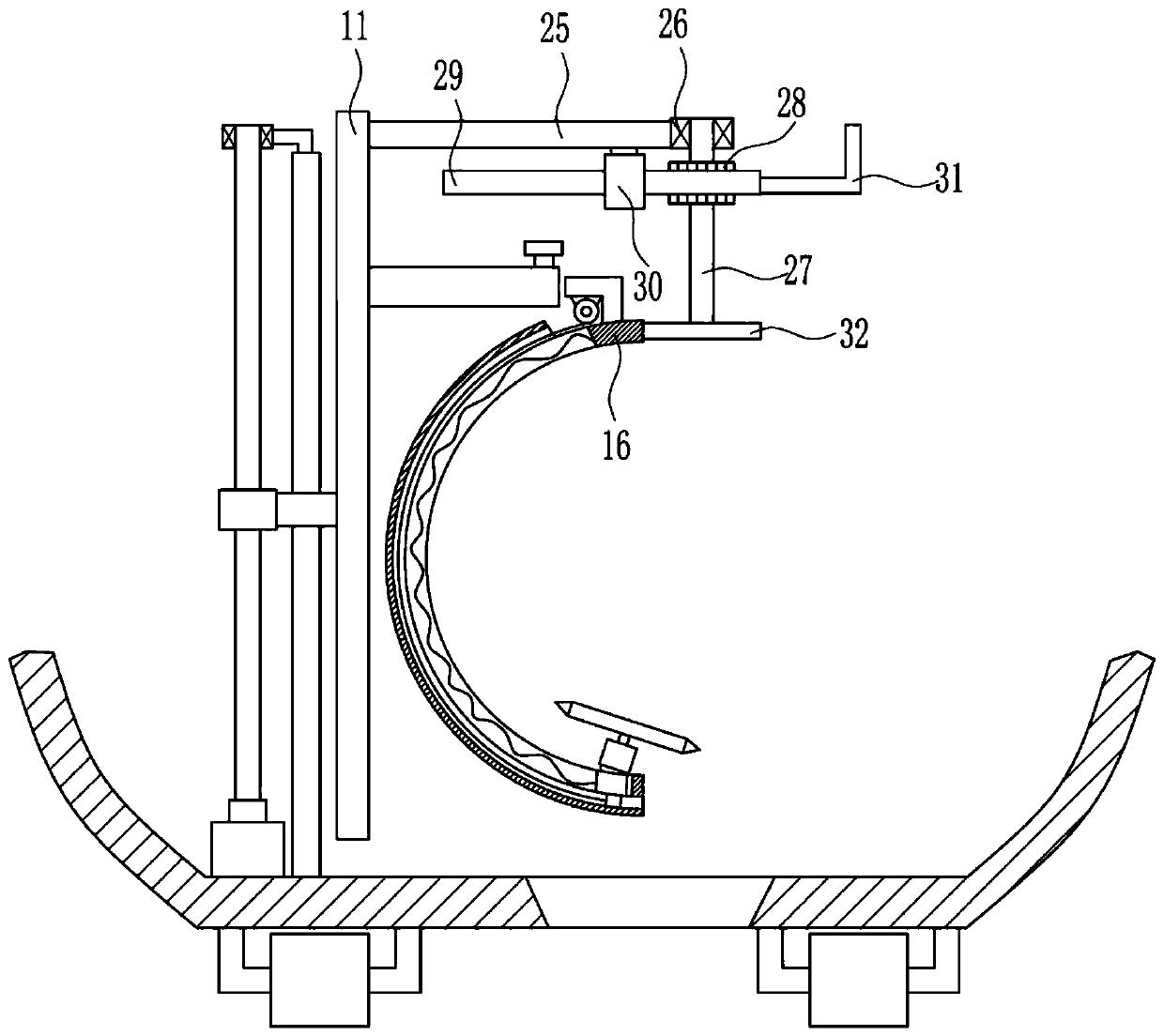 A kind of circular seedling shaping equipment