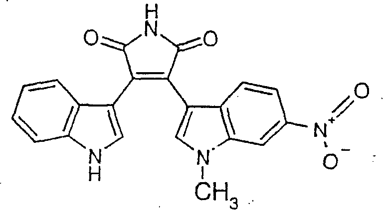 Substituted bisindolylmaleimides for inhibition of cell proliferation