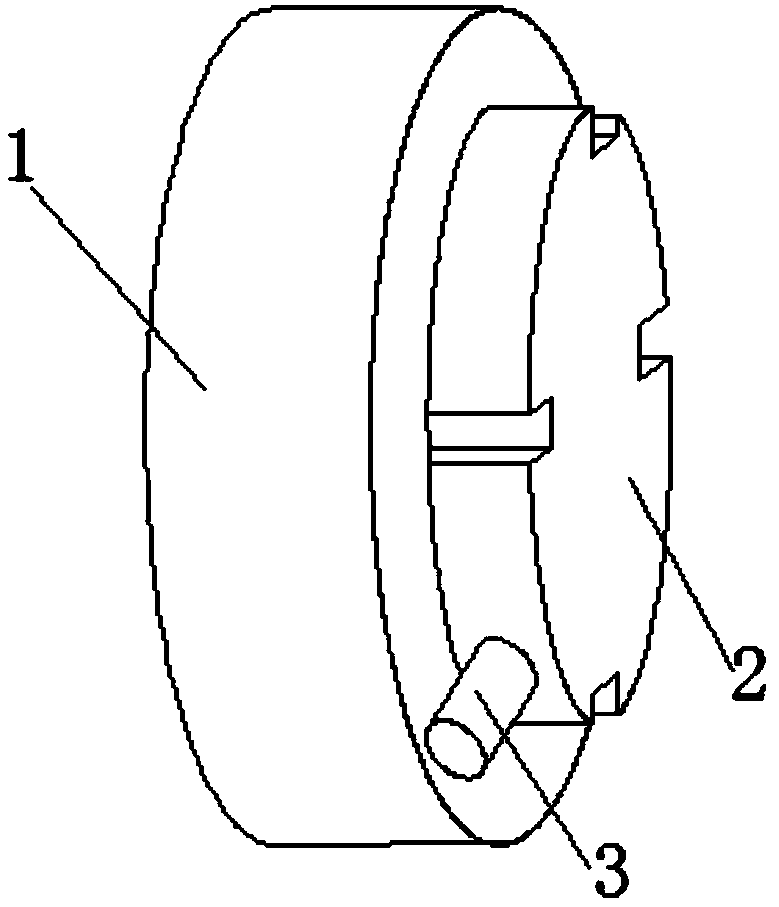 Milling cutter disc for milling cutter