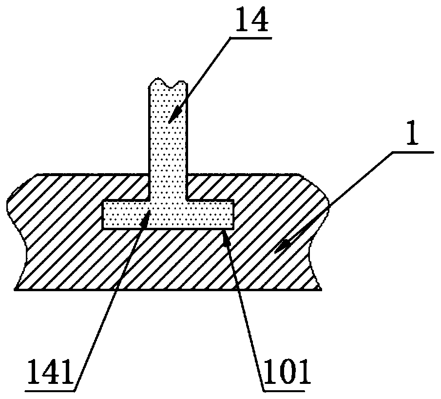 Auxiliary fixing device for polishing device