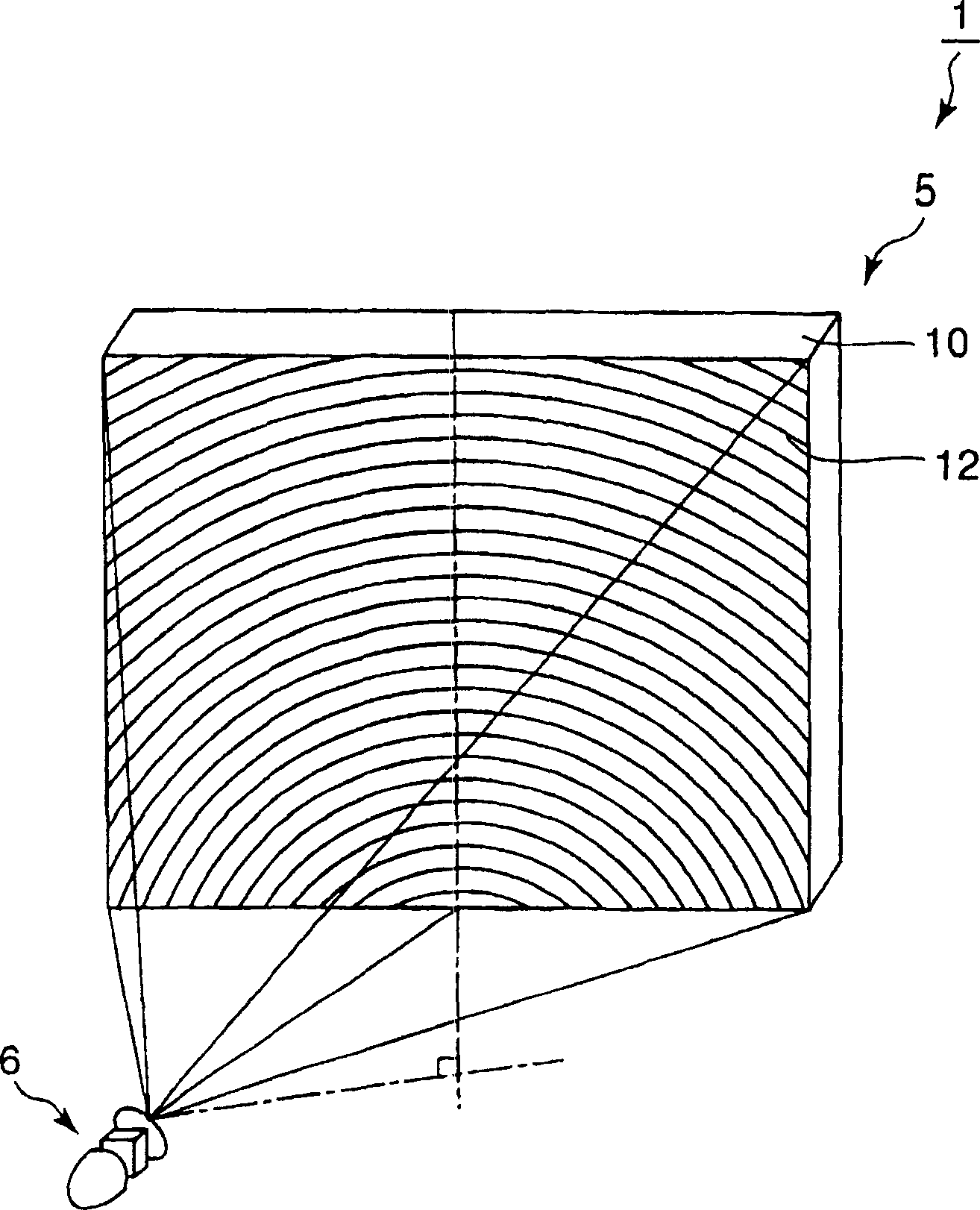 Fresnel lens sheet, transmission screen and back projection display unit