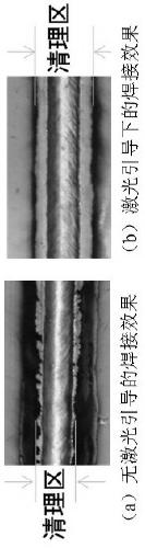 A method of controlling the cathodic cleaning area in the aluminum alloy welding process