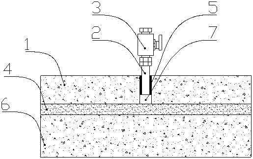 Construction technology for reconstructing durable waterproof layer by using minimally invasive method
