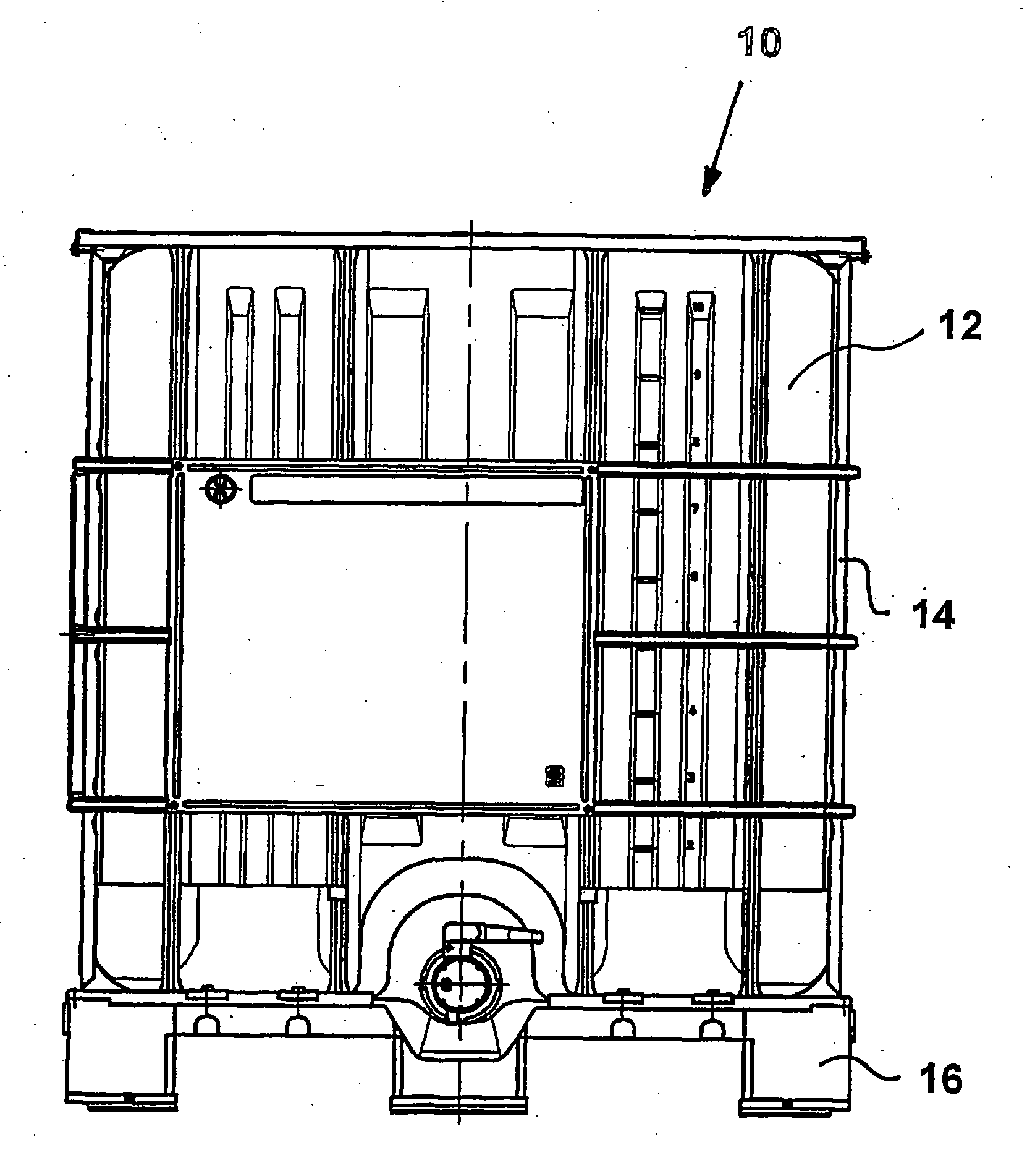 Pallet container