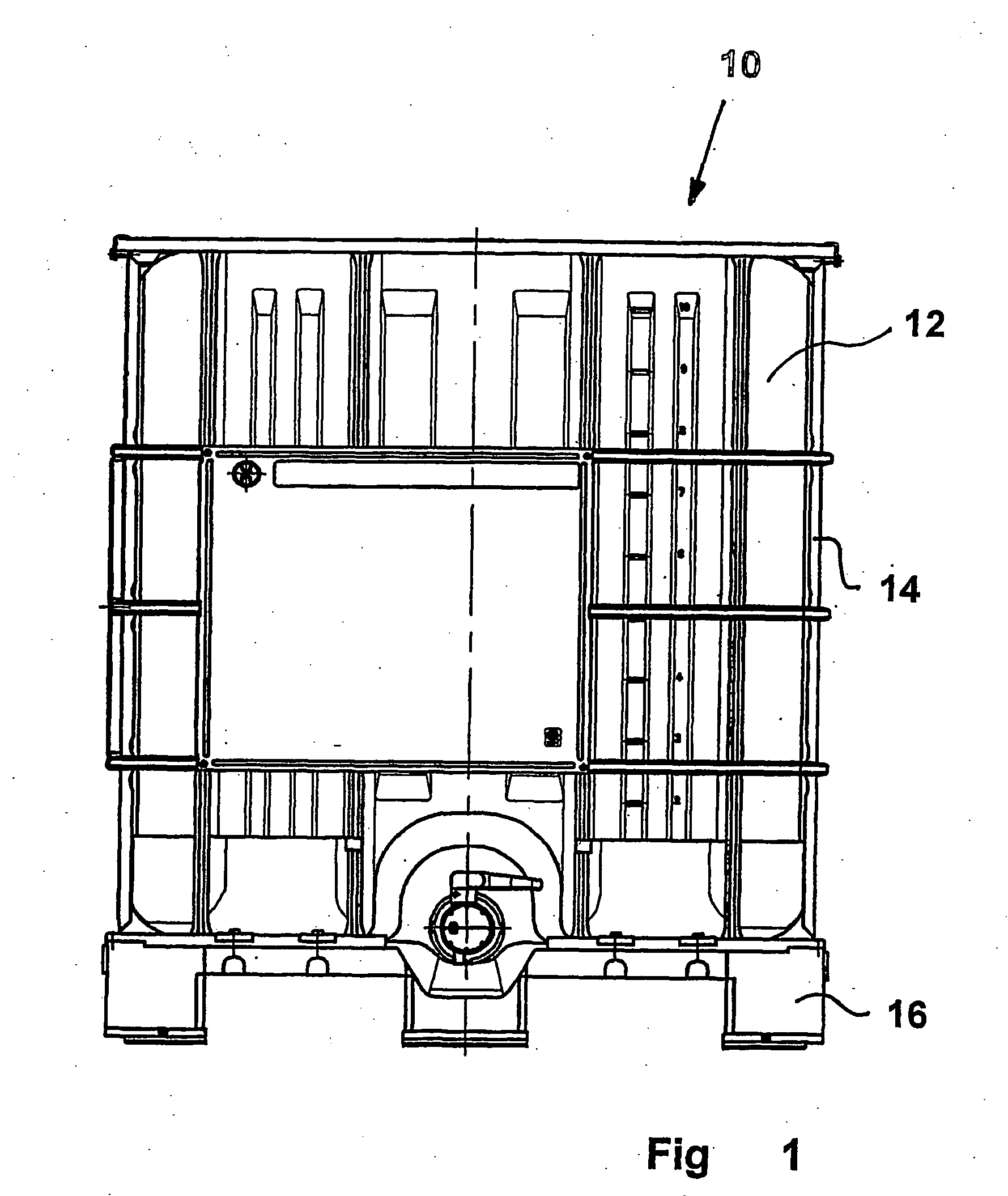 Pallet container