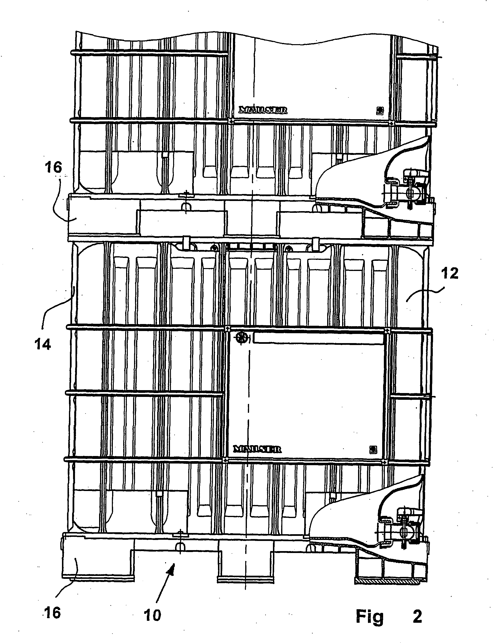 Pallet container