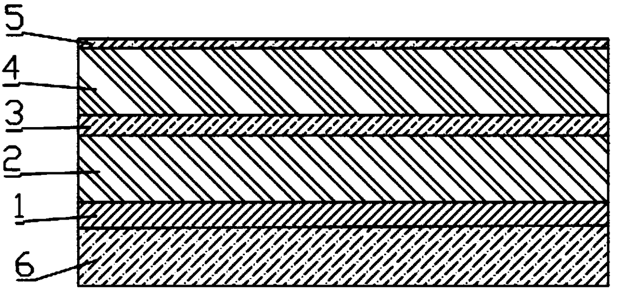 Photochromic insulating solar film and preparation method thereof