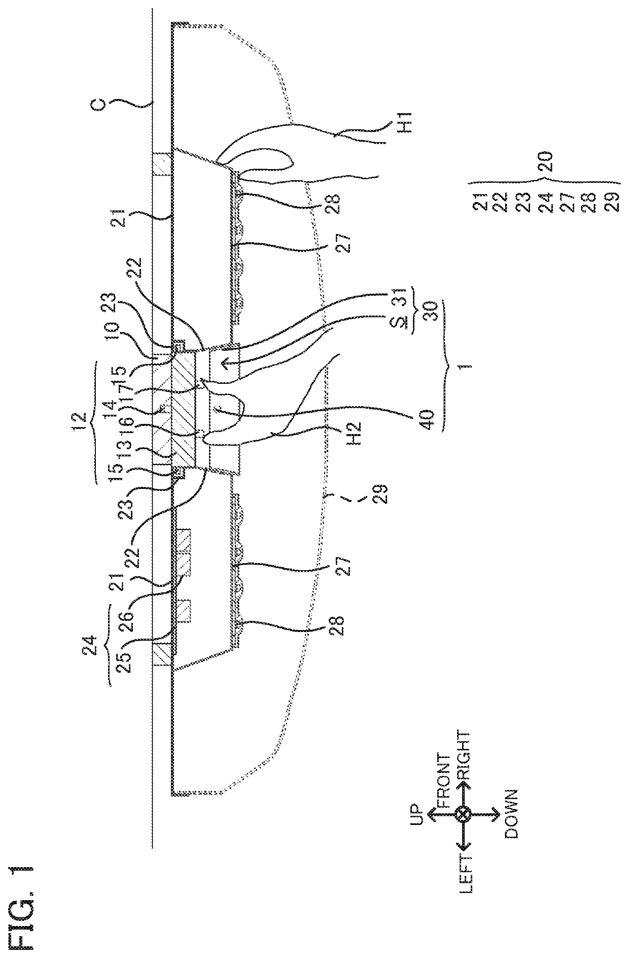 Ceiling-mounted device support, ceiling-mounted device, and method for removing ceiling-mounted device