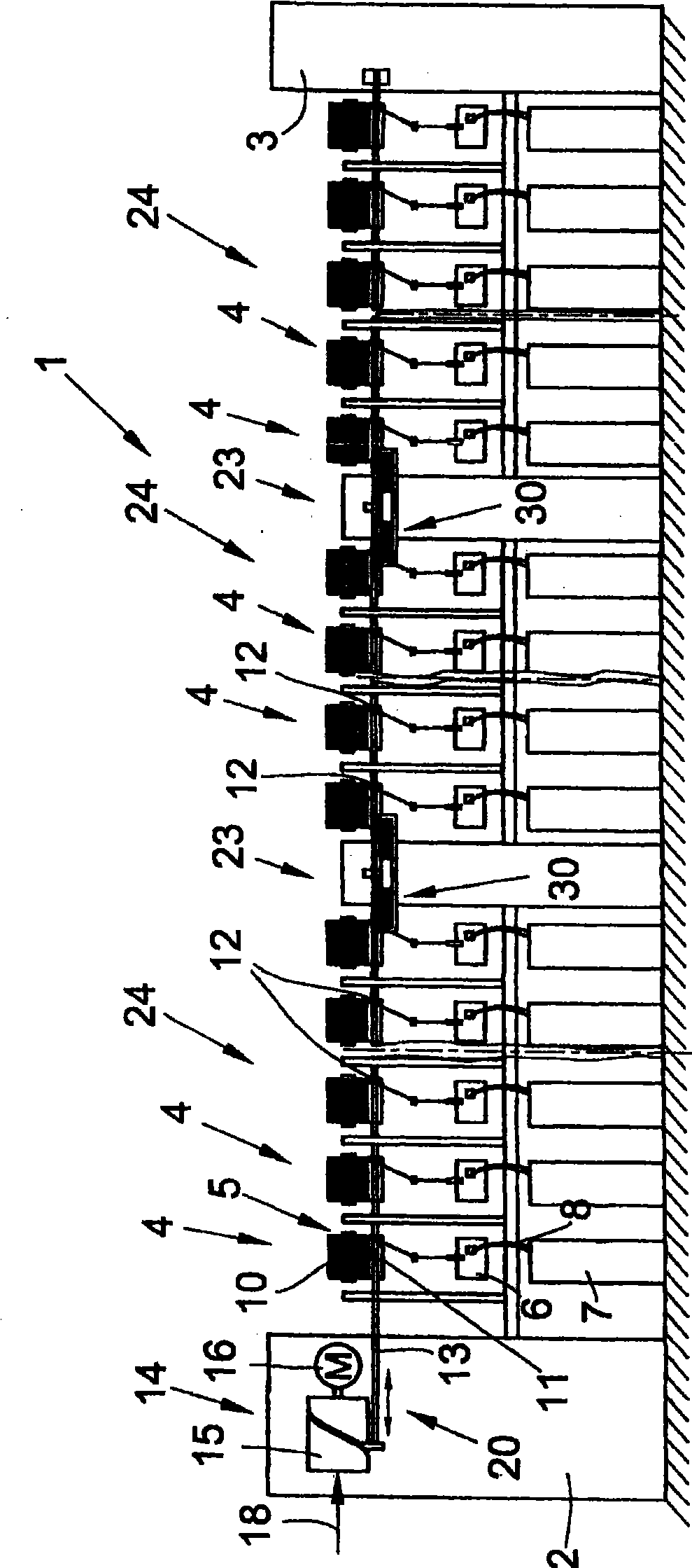 Cross-winding device for a textile machine which produces cross-wound bobbins