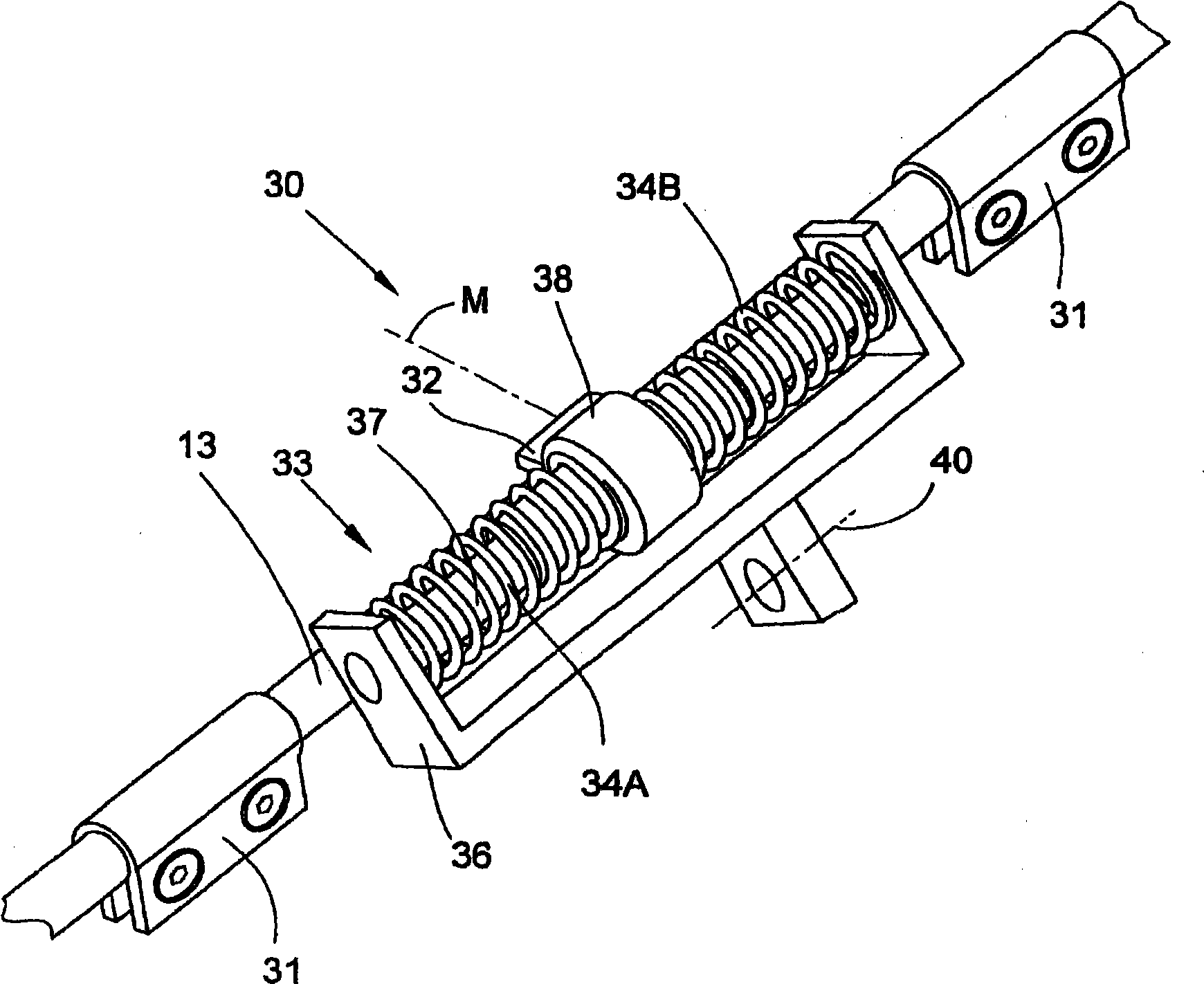 Cross-winding device for a textile machine which produces cross-wound bobbins