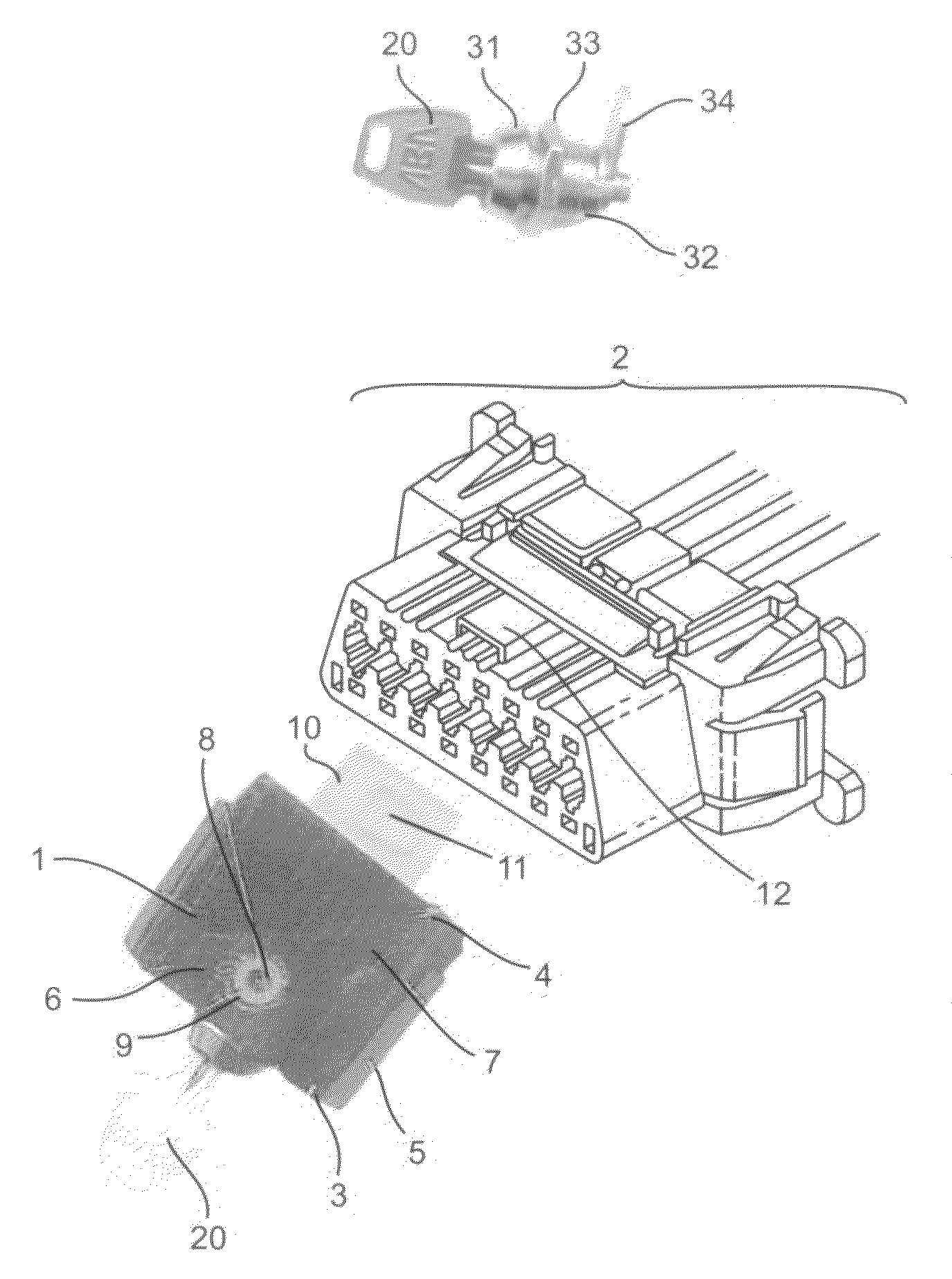 Vehicle connector lockout apparatus and method of using same