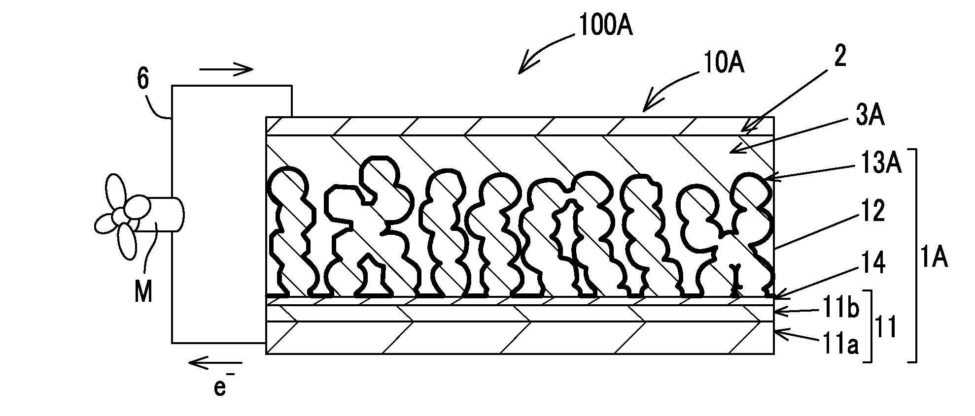 Photoelectric conversion element and solar cell