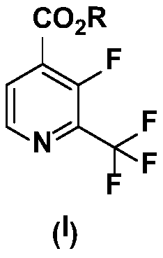 Preparation method of 2-trifluoromethyl-3-fluoro-4-picolinic acid and derivatives thereof