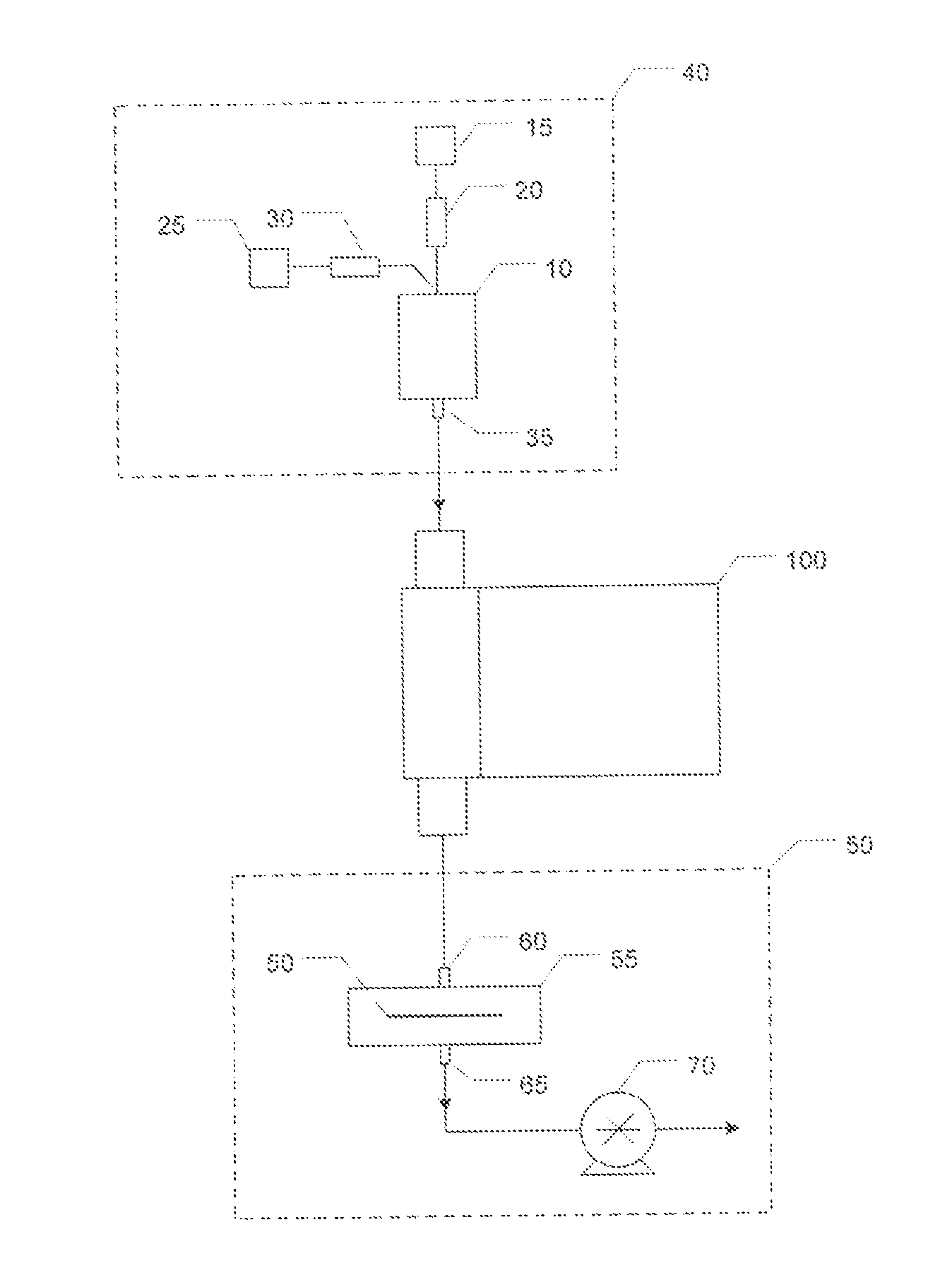 Apparatus for filtration and gas-vapor mixing in thin film deposition