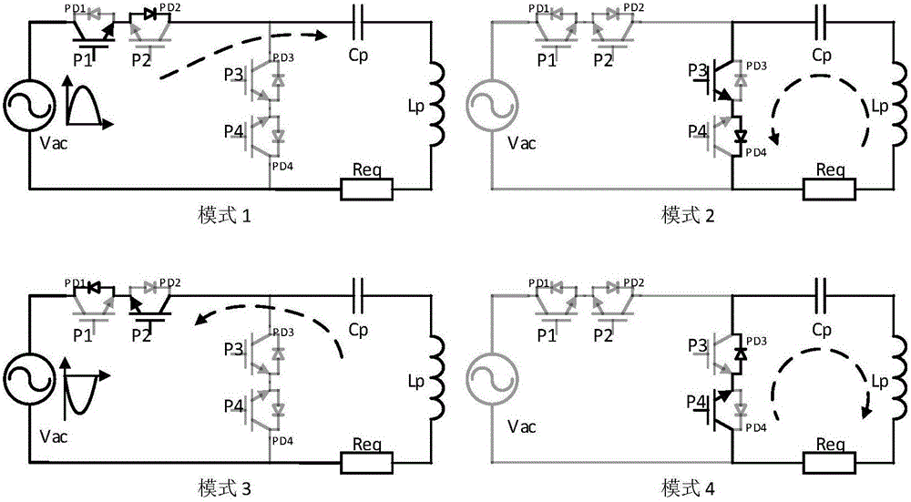 Power electronic transformer based on energy injection type direct AC-AC converter
