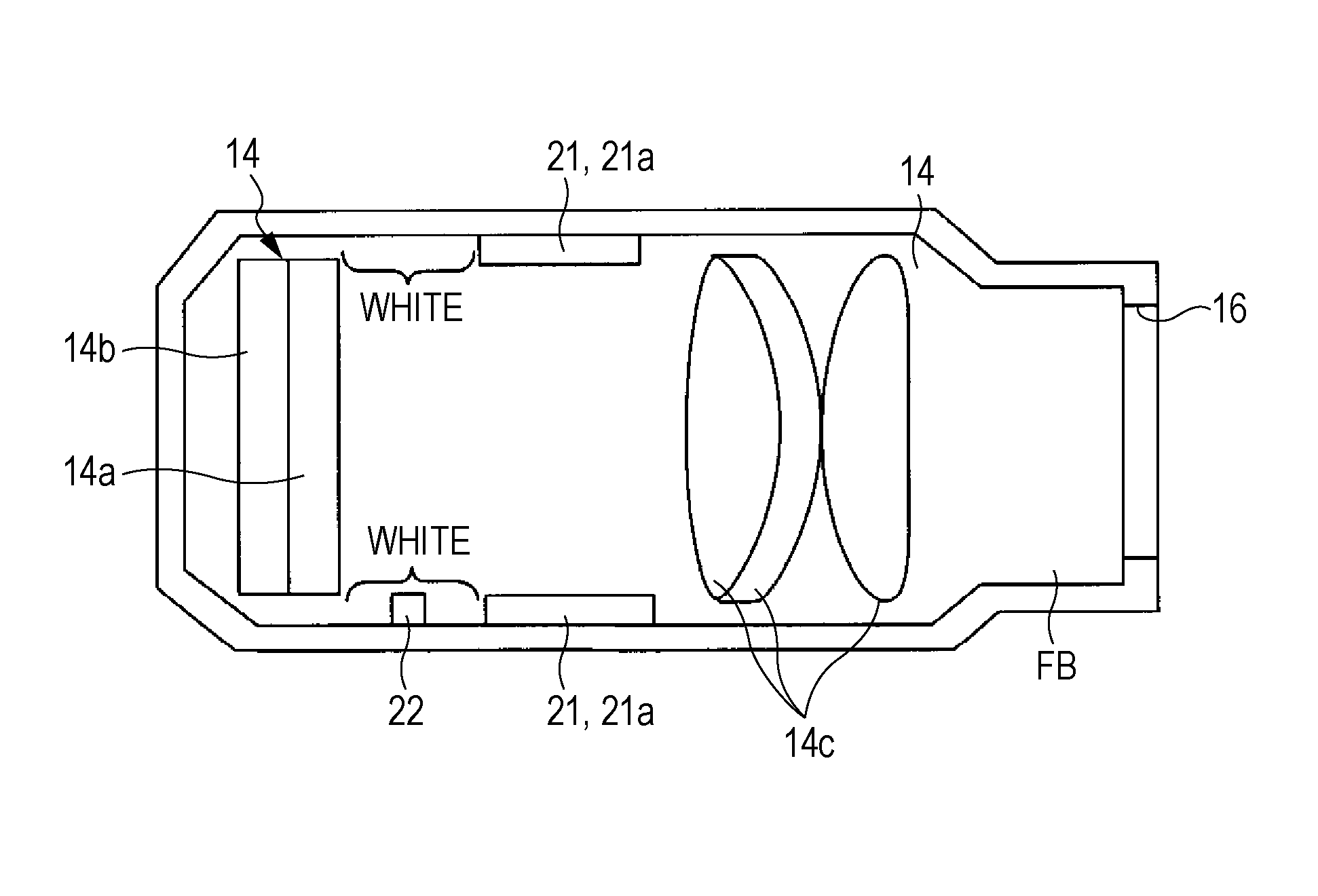 Image display device, brightness control method and brightness control program