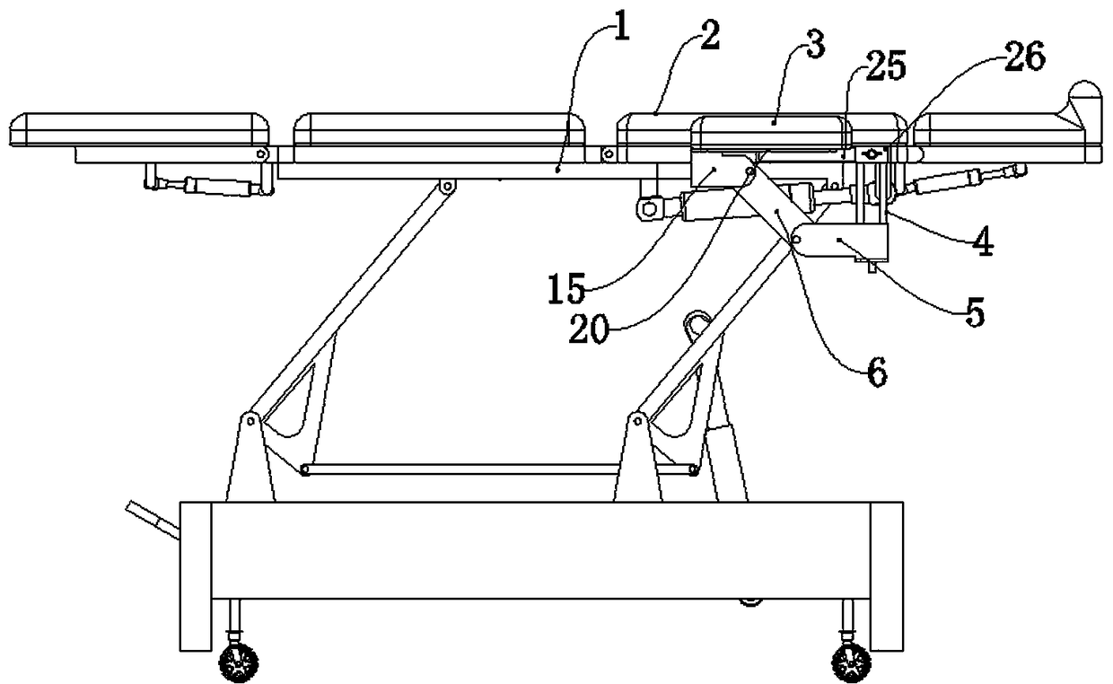 Massage bed and using method thereof