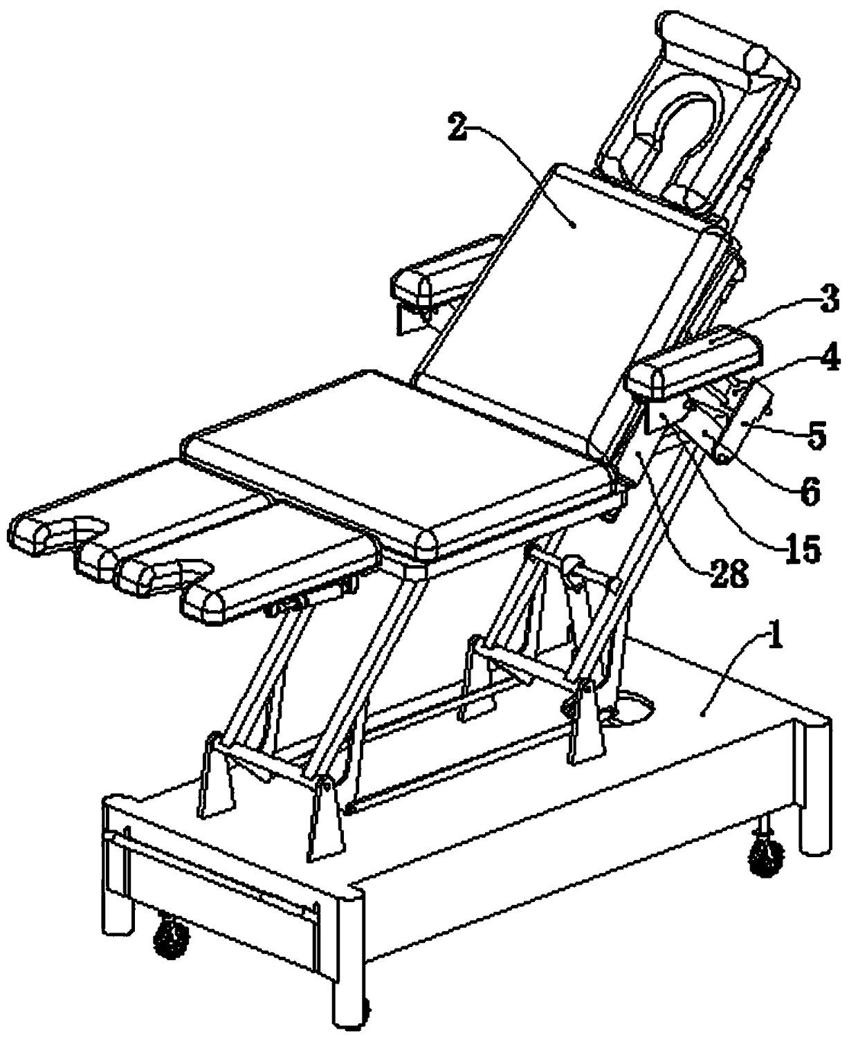 Massage bed and using method thereof