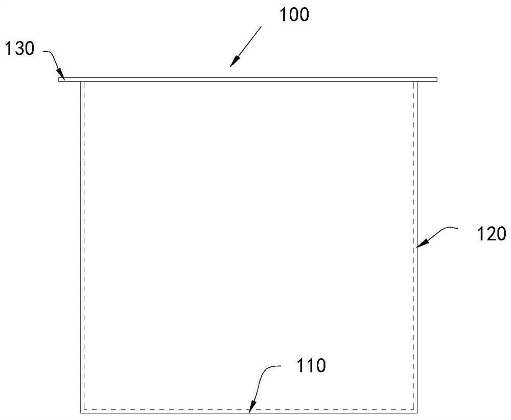 A method of making a sample containing non-penetrating cross joints