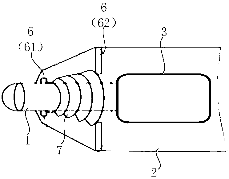 An touch control pen and a human-computer interaction device