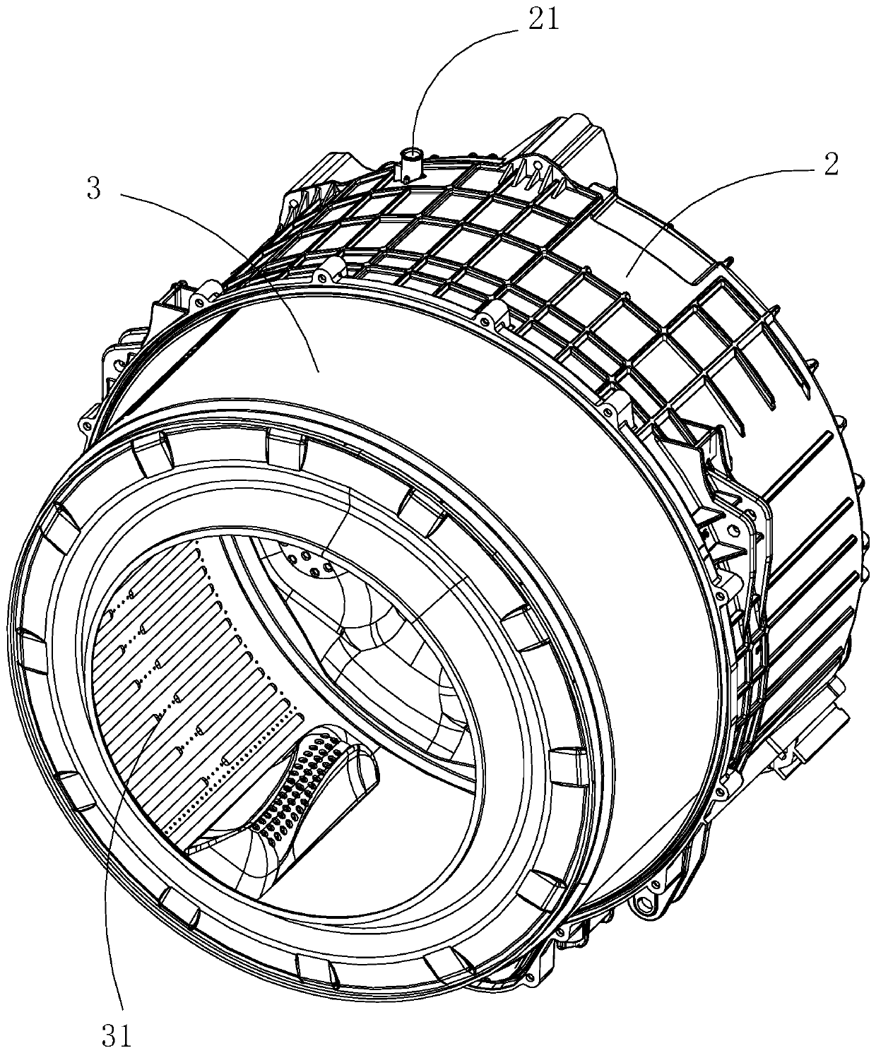 Steam washing control method for roller washing machine