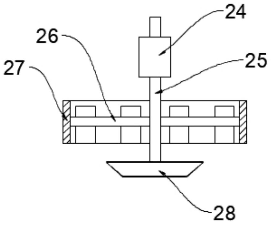 An anti-icing rainwater pipe system and working method suitable for flat roofs in the north