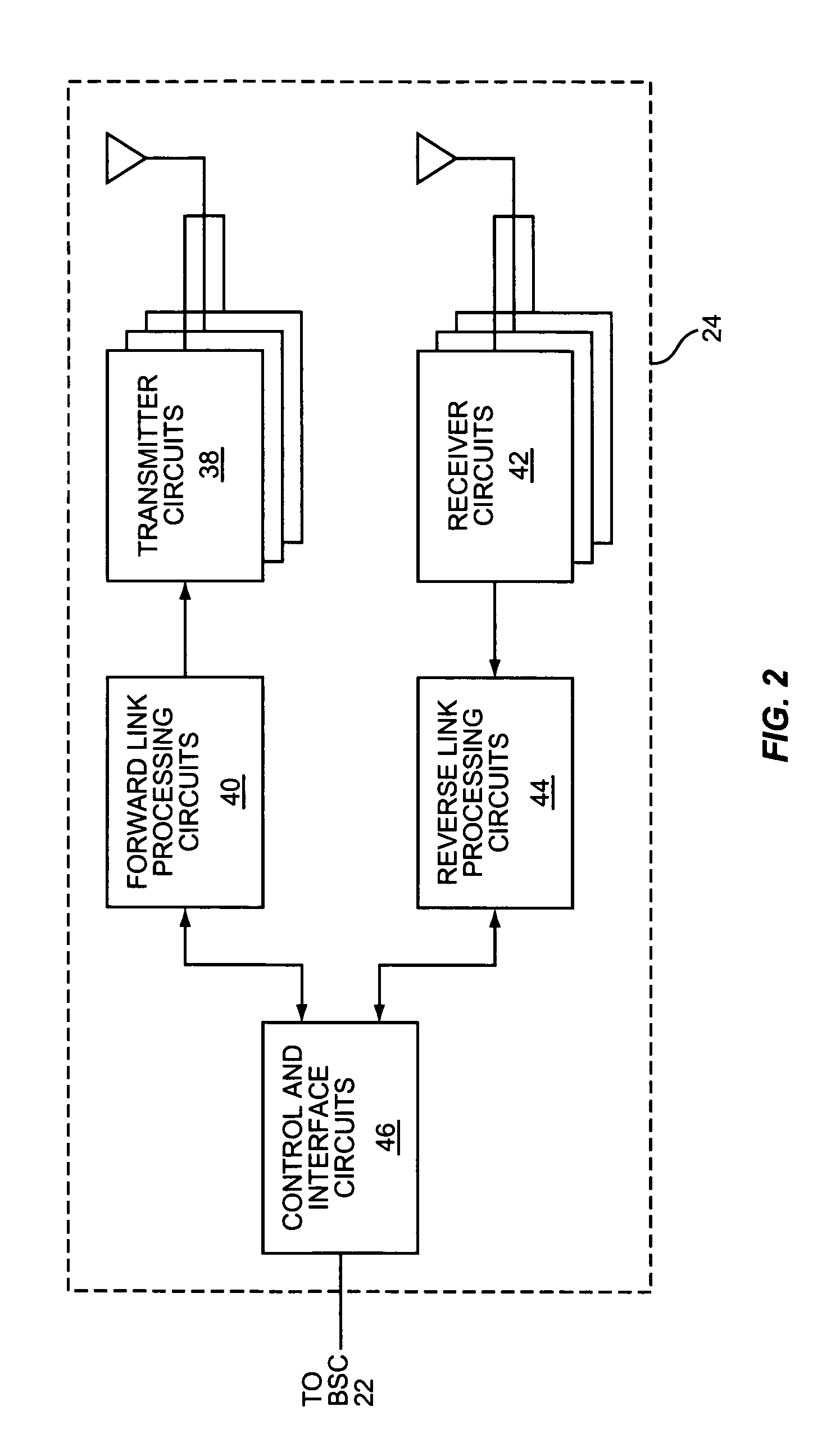 Power control for reverse packet data channel in CDMA systems