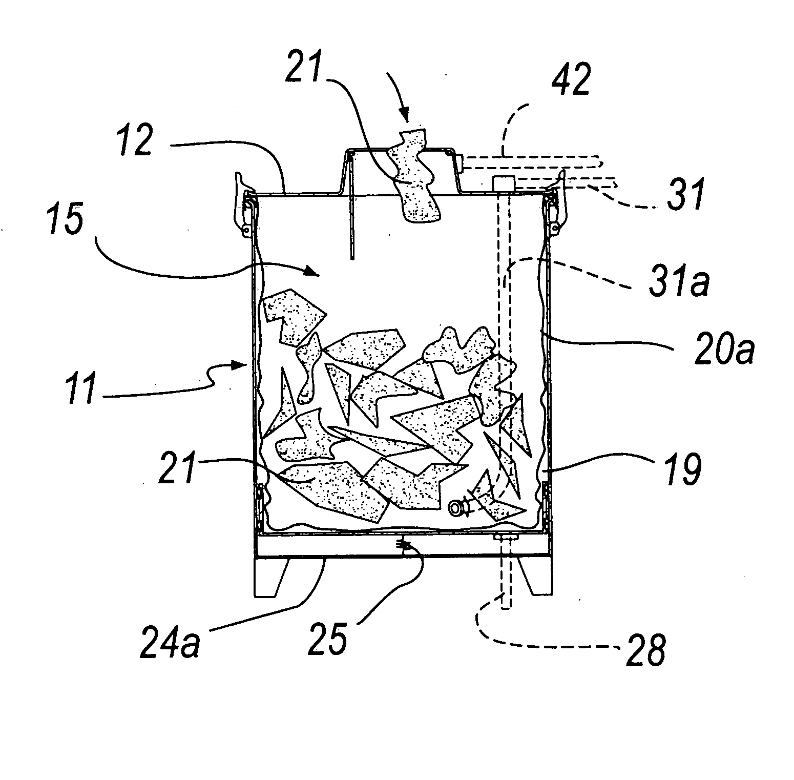 Waste collection and disposal apparatus