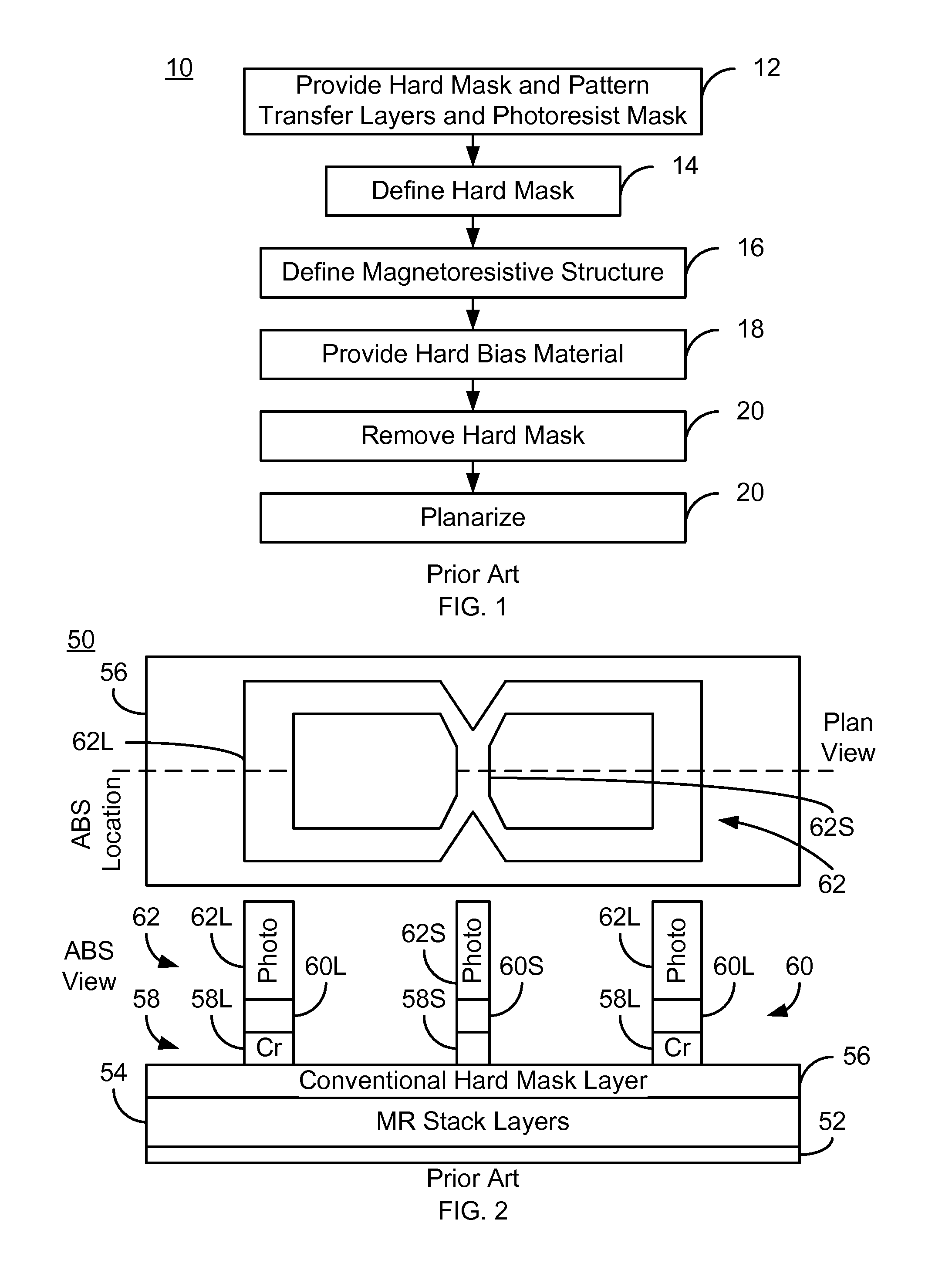 Method and system for providing a magnetic recording transducer using a line hard mask and a wet-etchable mask