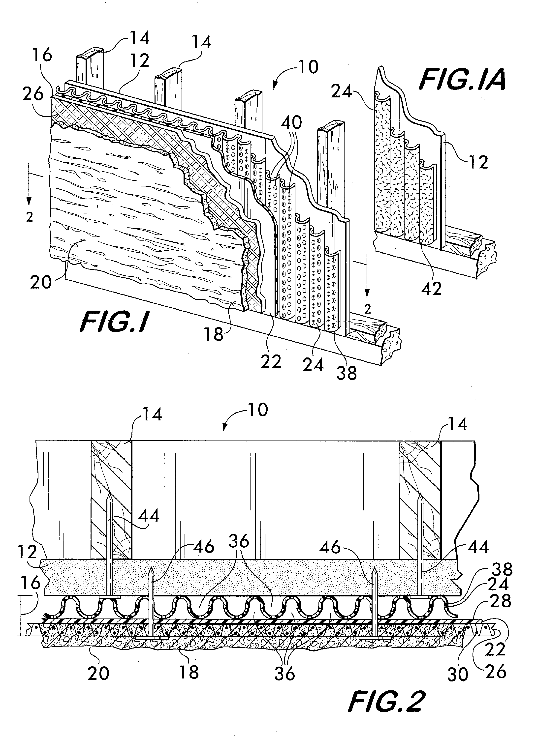 Composite Building Material for Cementitious Material Wall Assembly