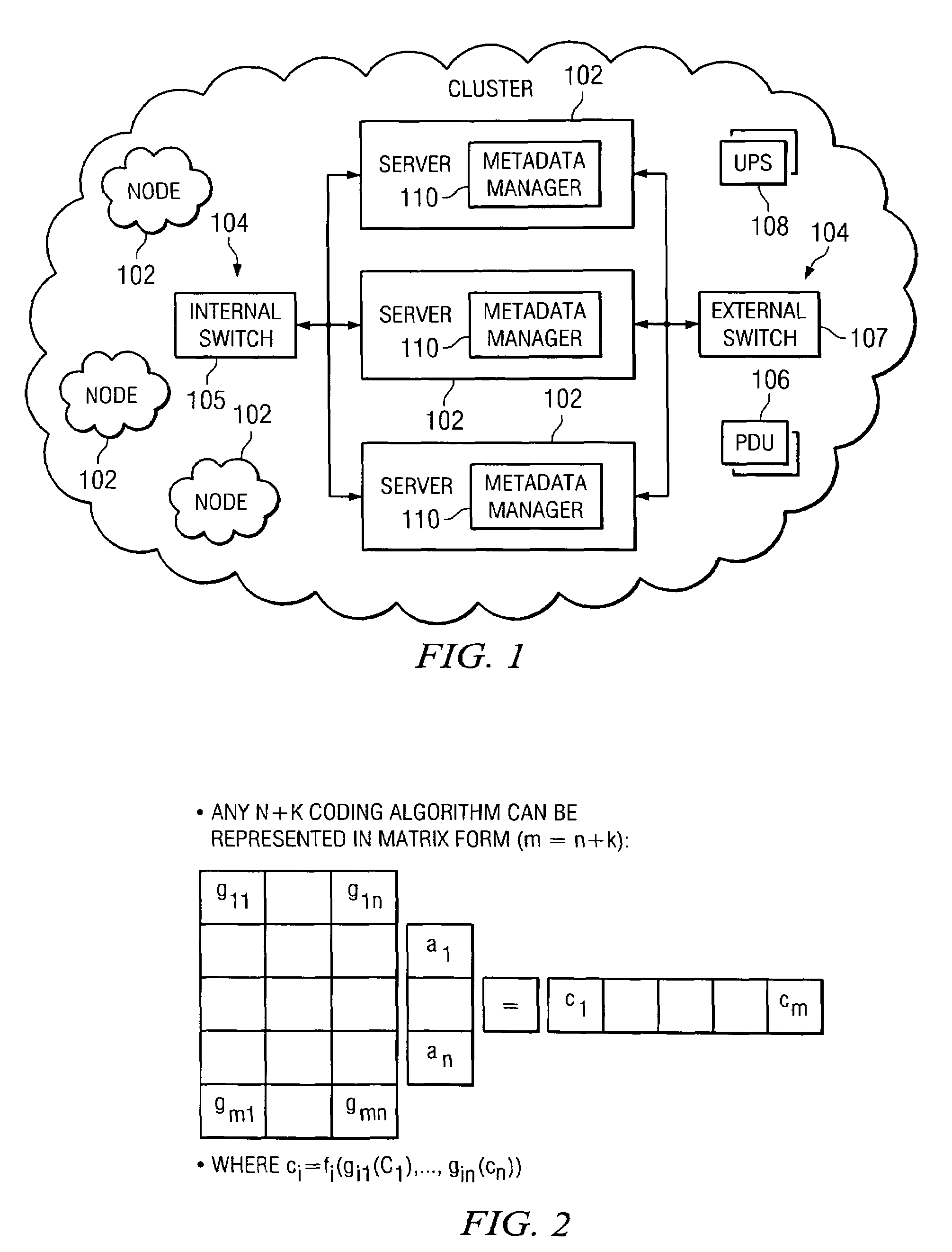 Fixed content distributed data storage using permutation ring encoding
