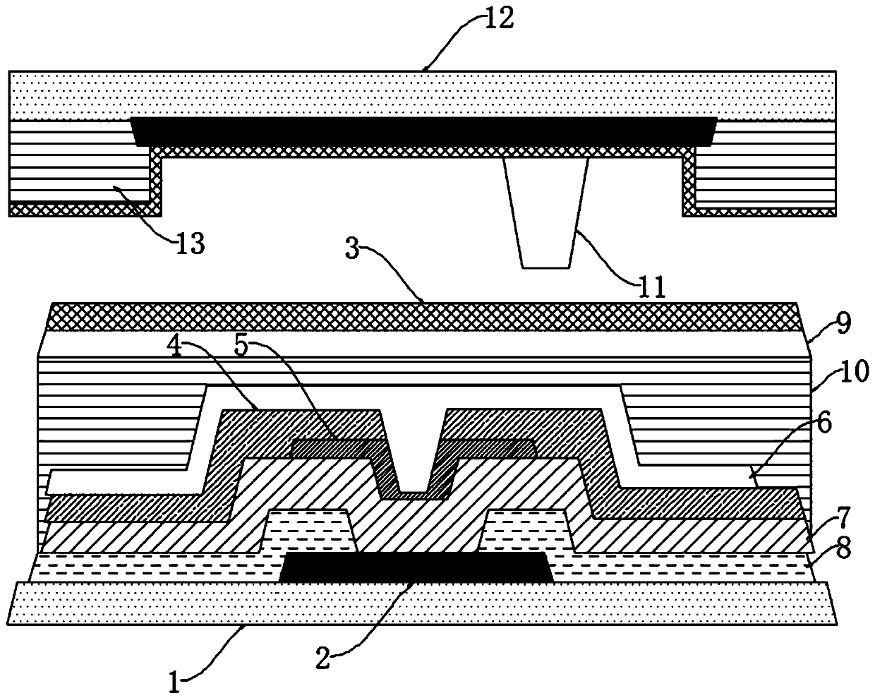 Array substrate, display panel and liquid crystal display device