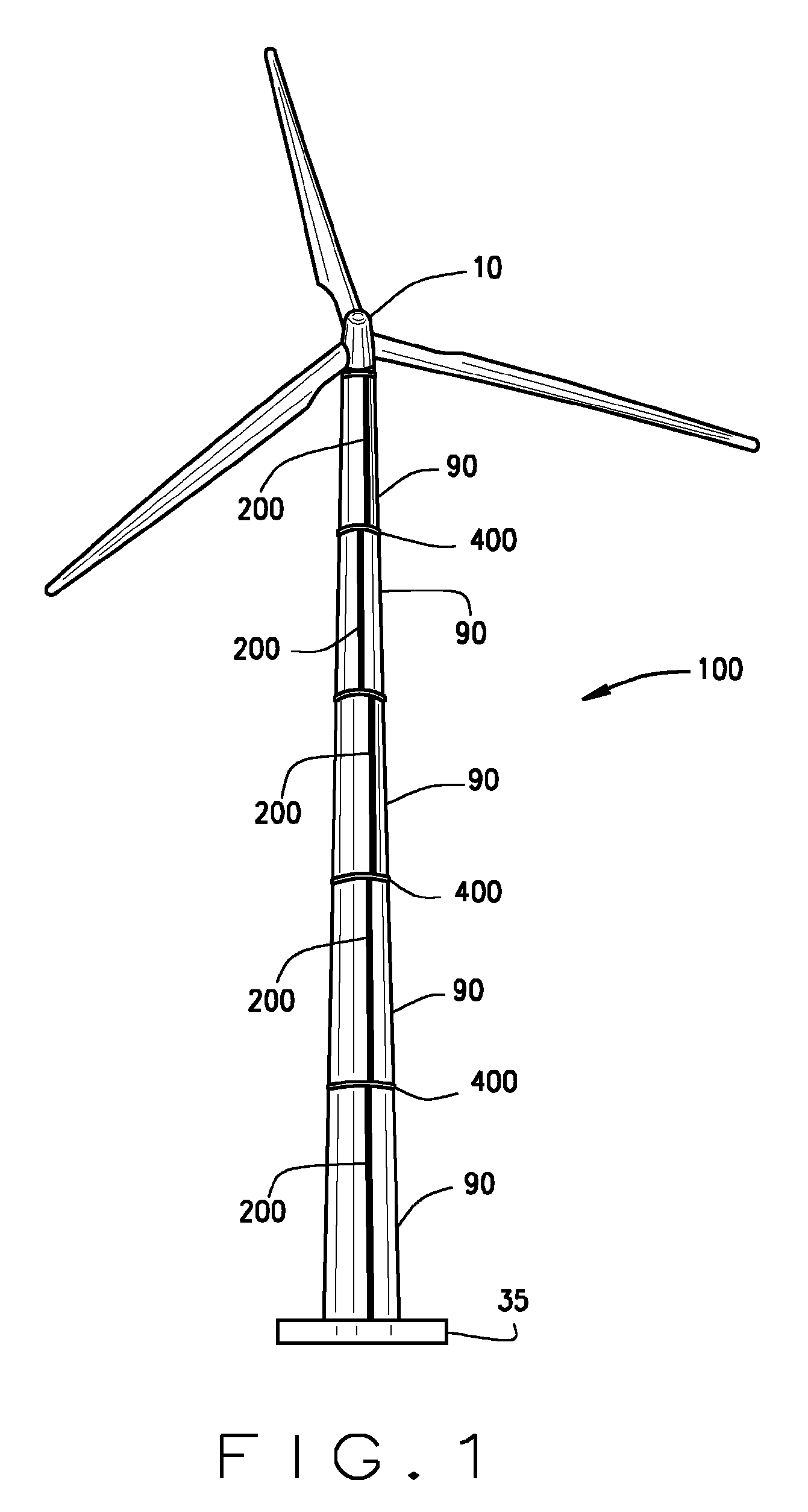 Tower structure and method of assembling