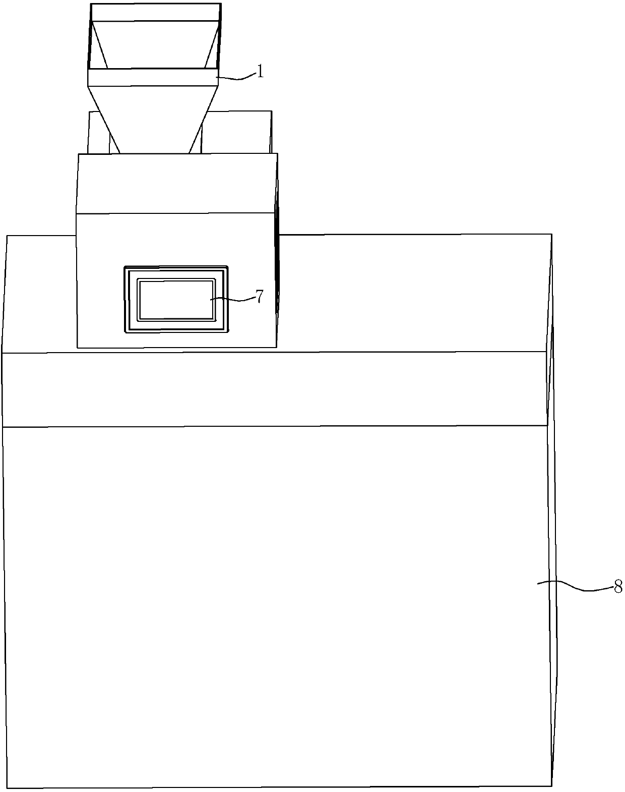 Automatic powder weighing machine