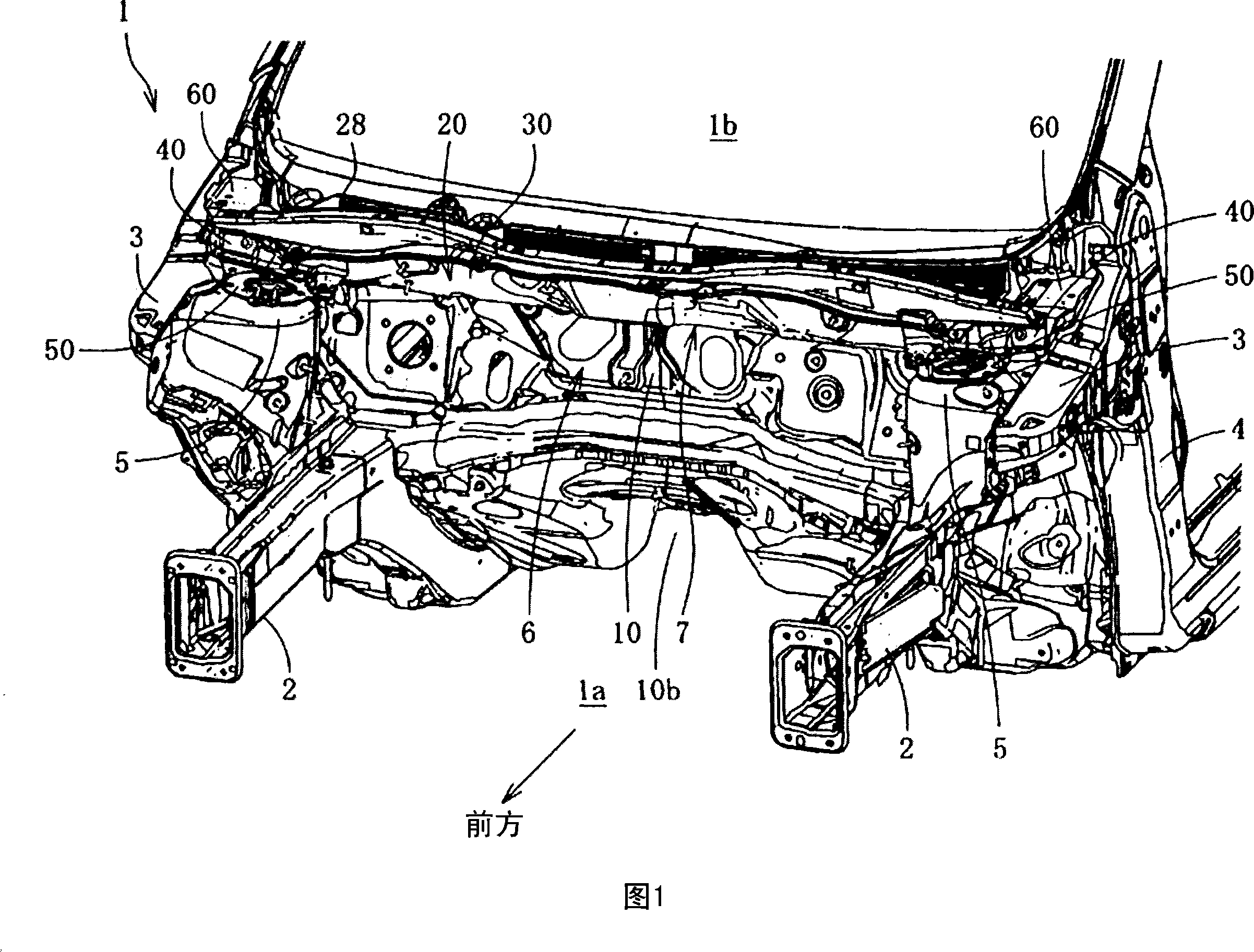 Front vehicle body structure