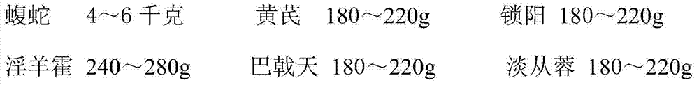 Kidney-reinforcing and yang-tonifying healthcare snake wine and preparation method thereof