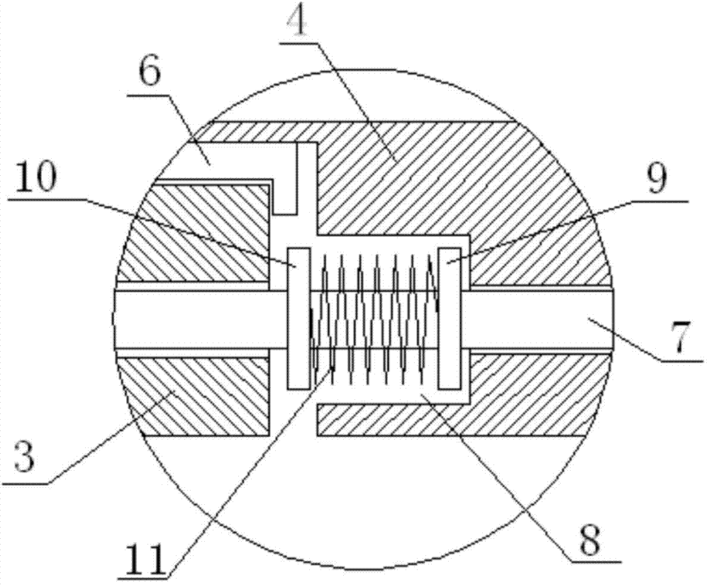 Mounting nut for intelligent furniture