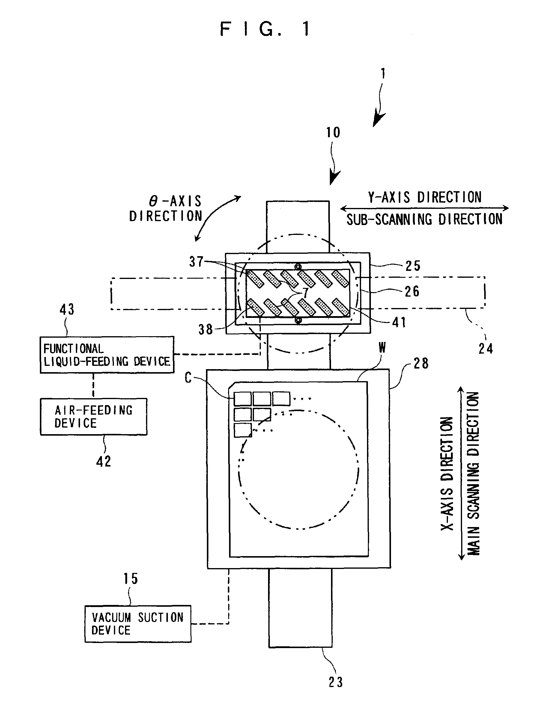 Method of generating ejection pattern data, and head motion pattern data; apparatus for generating ejection pattern data; apparatus for ejecting functional liquid droplet; drawing system; method of manufacturing organic el device, electron emitting device, pdp device, electrophoresis display device, color filter, and organic el; and method of forming spacer, metal wiring, lens, resist, and light diffuser