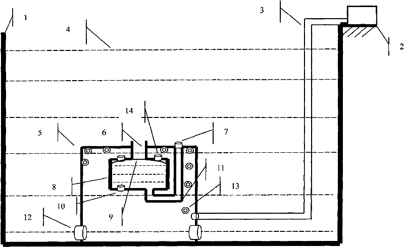 Air-blast water oxygenation device