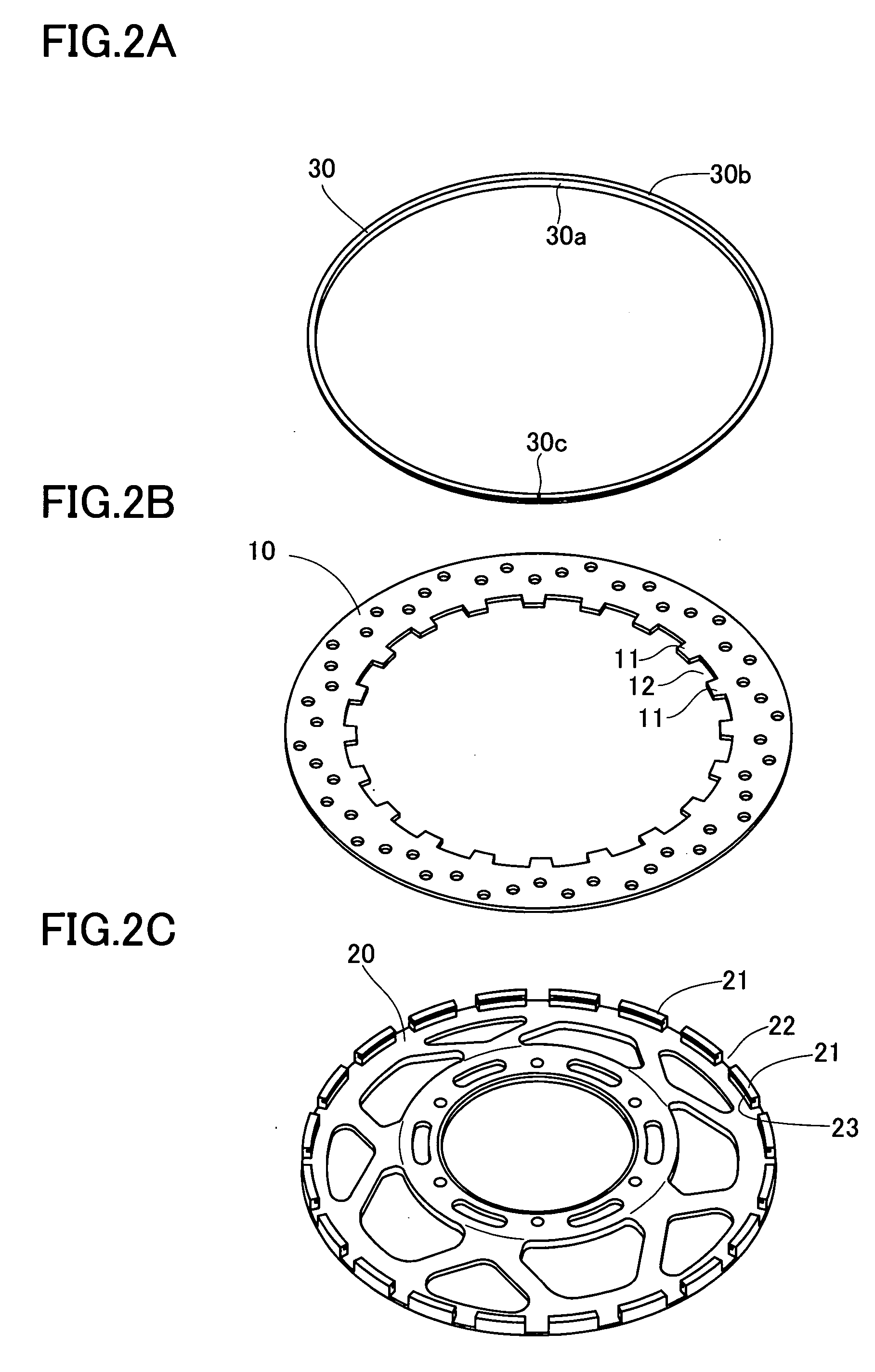Floating-type brake disk