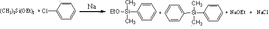 Method for preparing dimethyl phenyl ethoxy silane