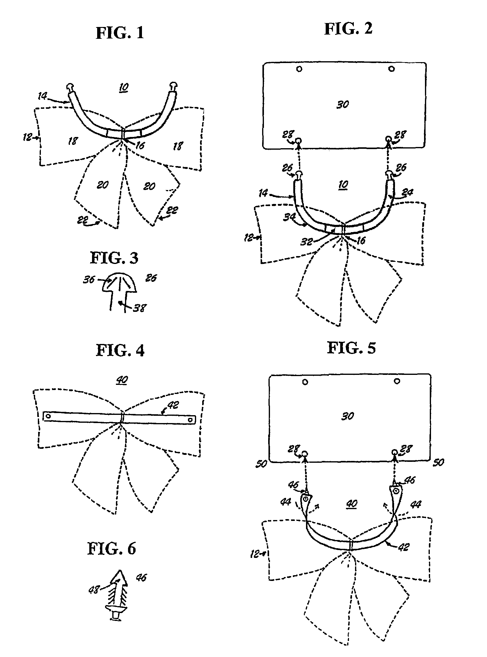 Attachment for decorative objects for vehicles