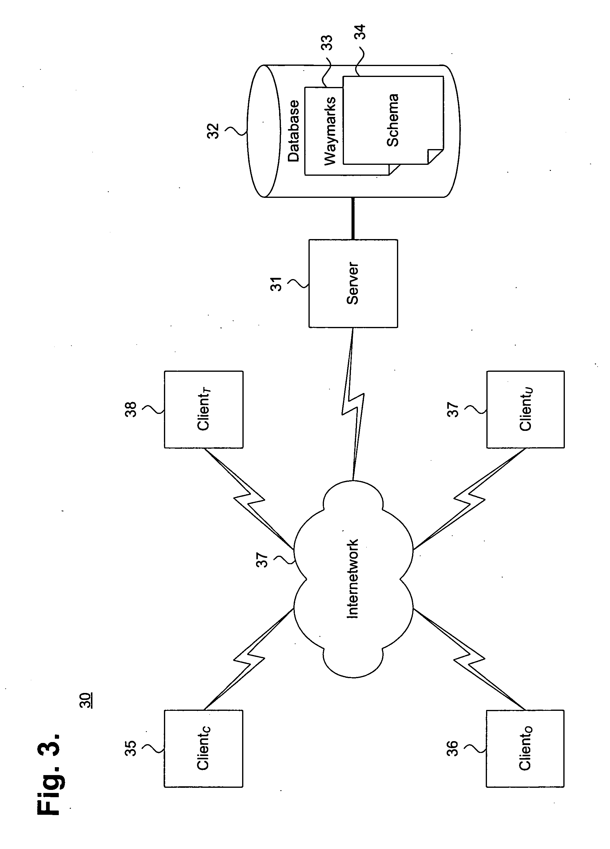 System and method for facilitating ad hoc compilation of geospatial data for on-line collaboration