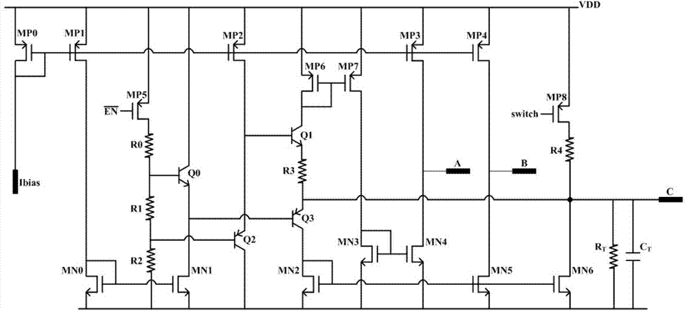 Current attenuation mode control circuit of motor drive chip