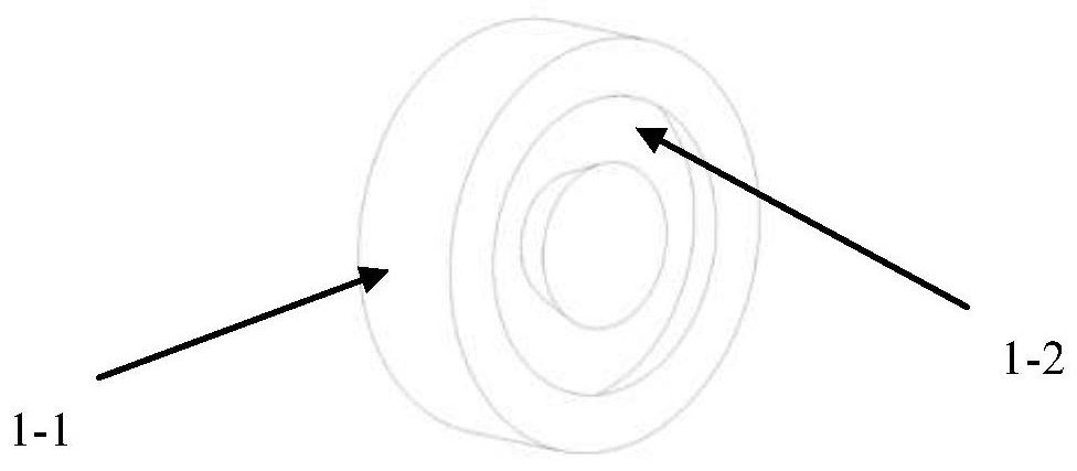 Large-current transmission connector structure based on spring