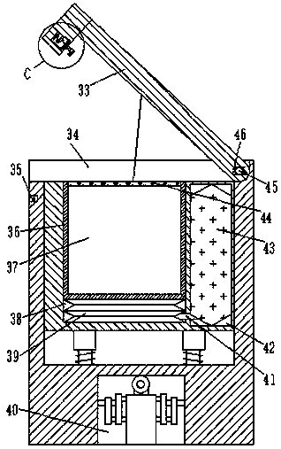 Portable storage device for civil engineering instrument