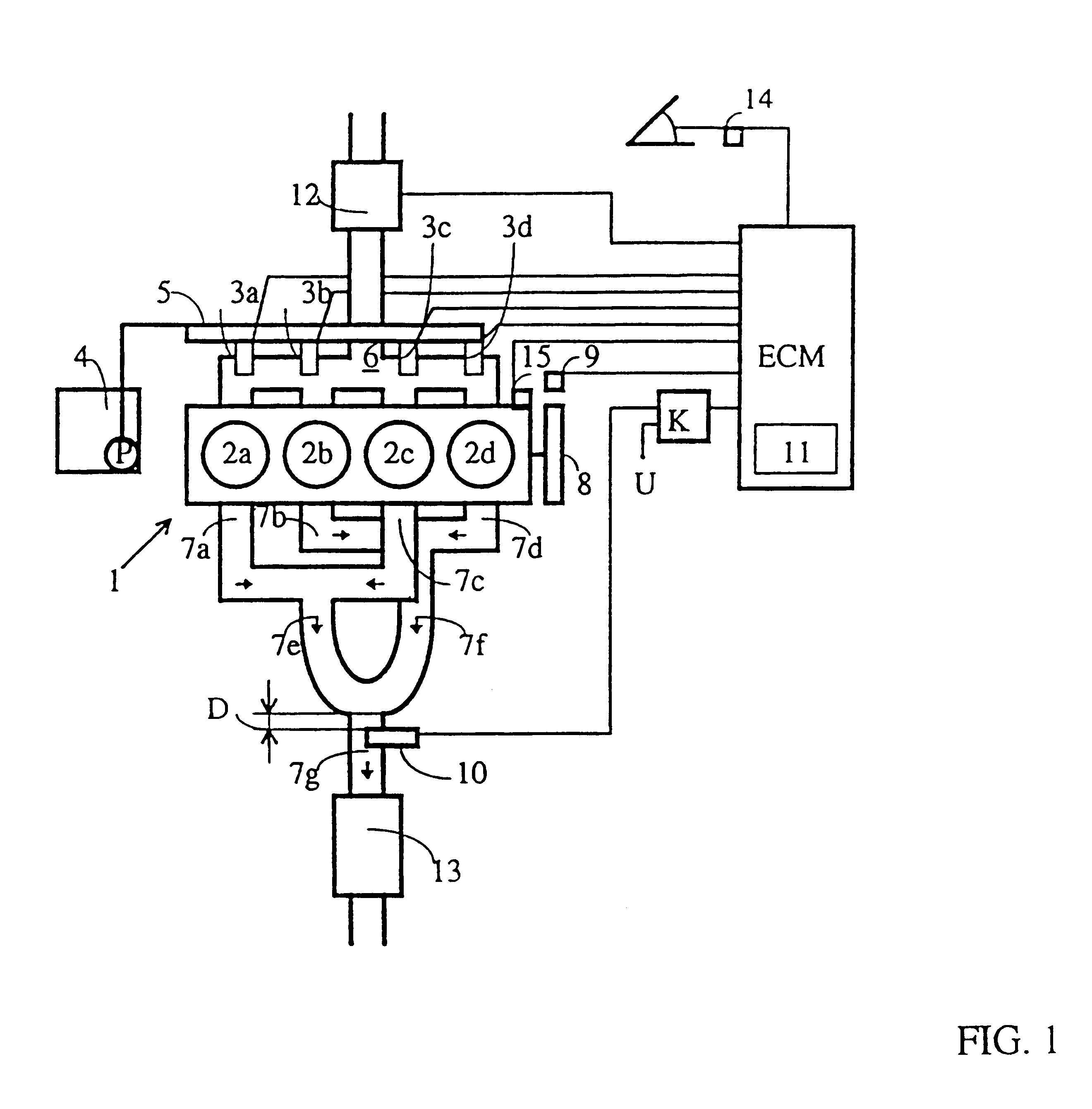 System, sensor combination and method for regulating, detecting as well as deciding current fuel-air ratios in combustion engines