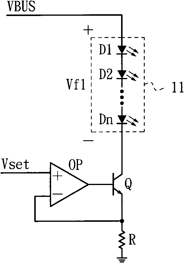 Light-emitting diode current balance circuit